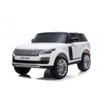 Elektrické autíčko Range Rover HSE - nelakované - biele - dvojmiestne